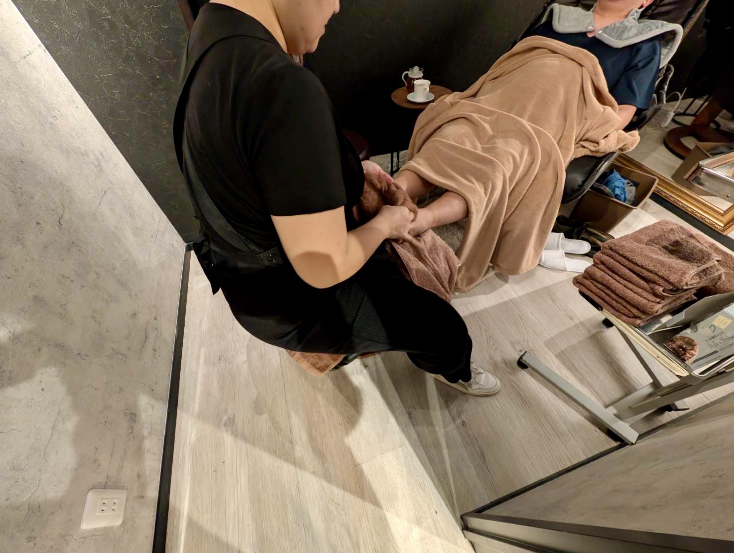 リフレクソロジー施術イメージ